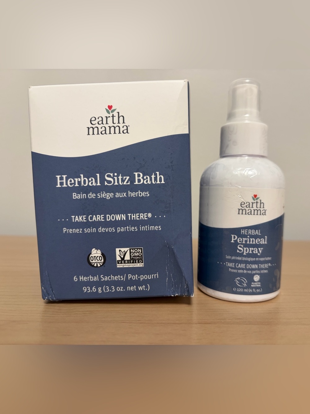 Earth Mama Herbal Sitz Bath & Perineal Spray Set